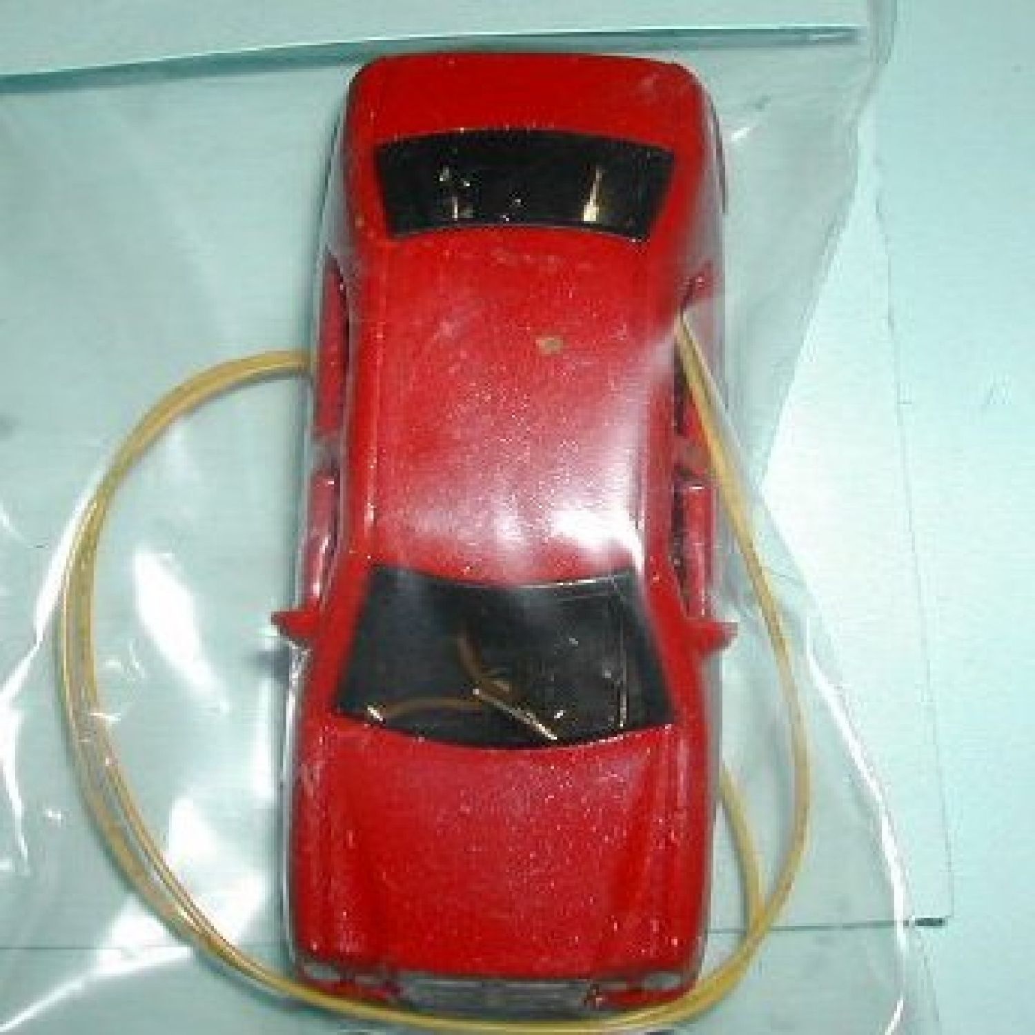 OO Scale car with Head & Tail Lights
